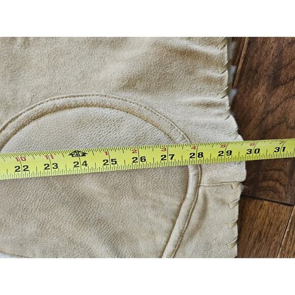 Wilsons Leather Jacket Coat Womens 2XL Brown Suede Faux Fur Trim Hooded - Picture 14 of 14